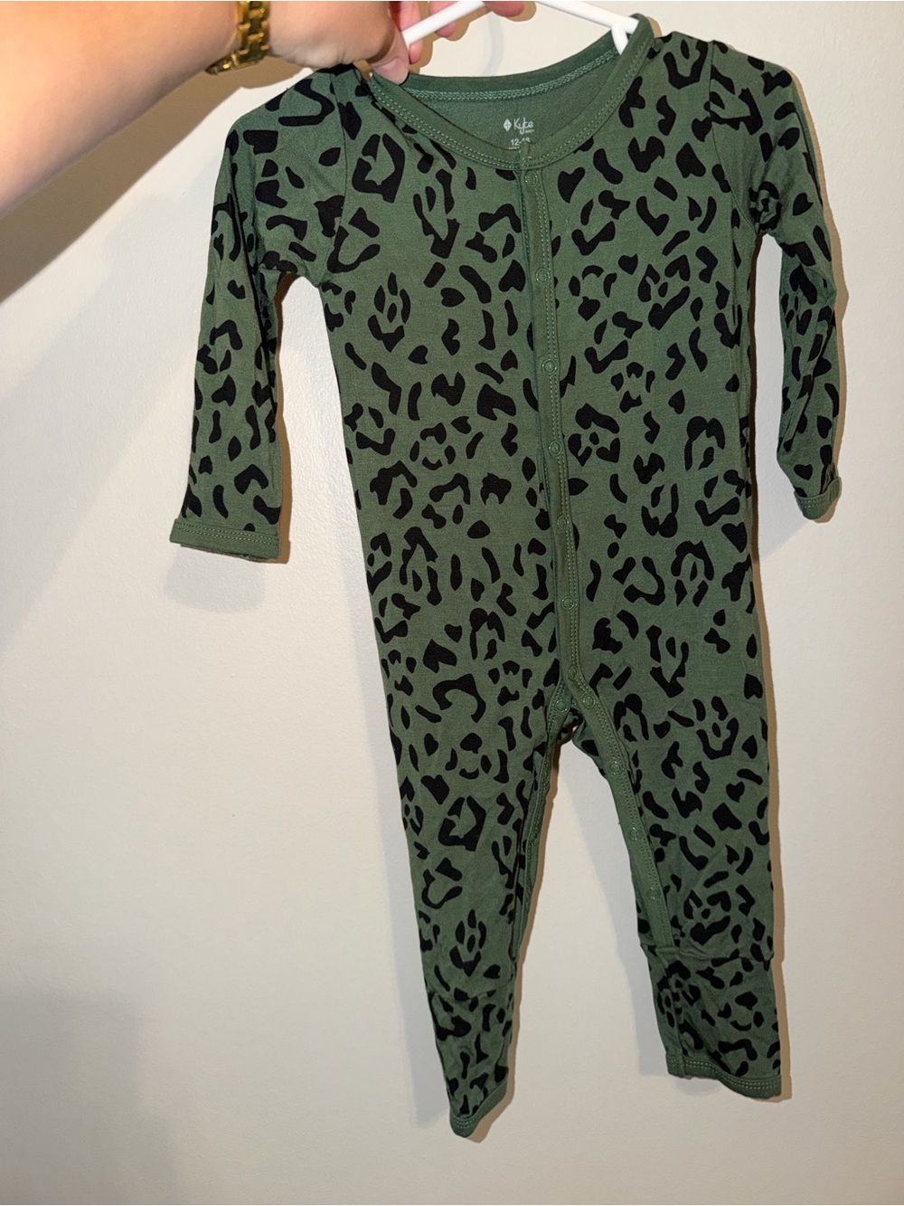 Kyte Baby Hunter Leopard Snap Romper